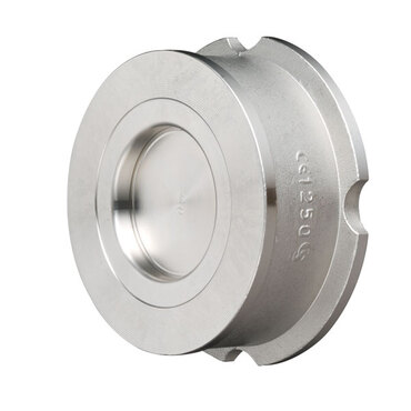 Wafer type check valve Series: PrimeDisc S CSD/CVD Type: 72619 Stainless steel Wafer type PN40